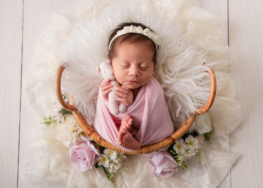 Sesión de fotos newborn de recién nacido en Culiacán, por Liz Limón Photo